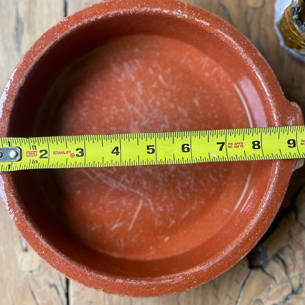 Vintage Moroccan Clay Tagine Cooking Vessel - Picture 7 of 9